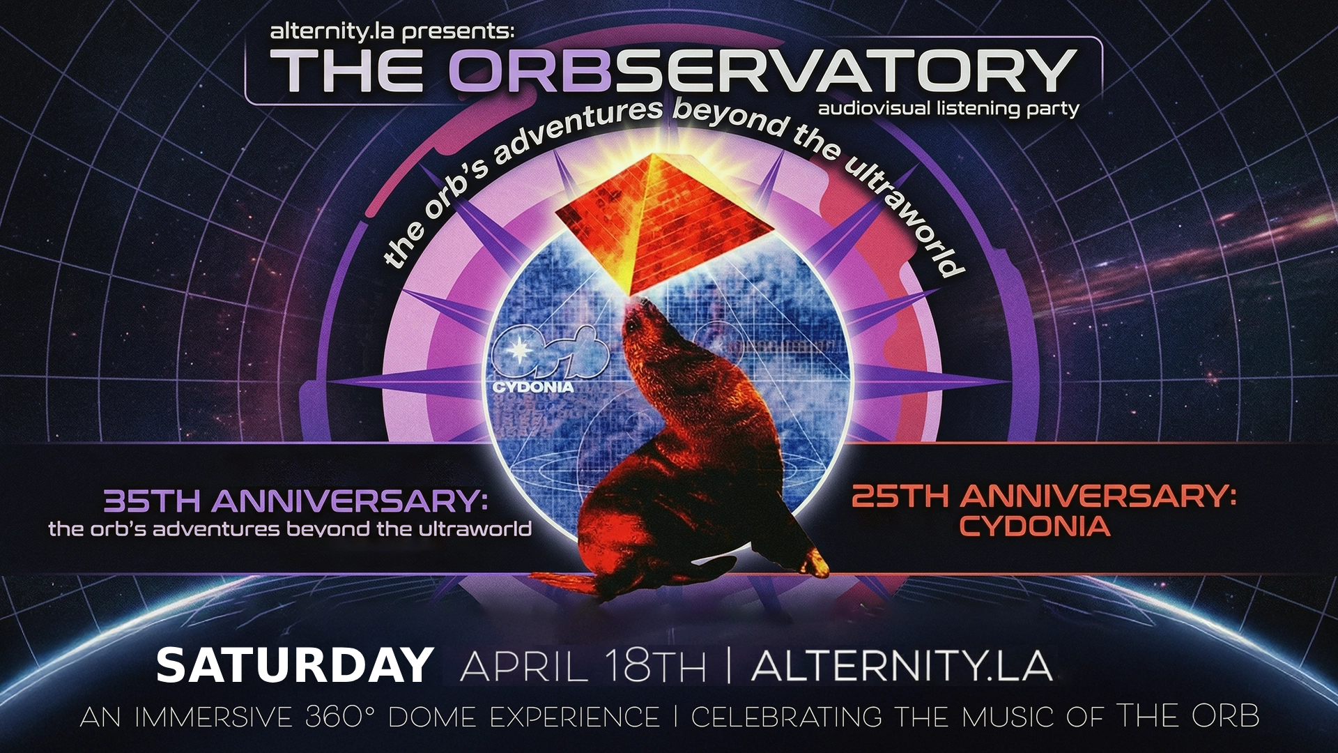 The Orb: Audiovisual Listening Party